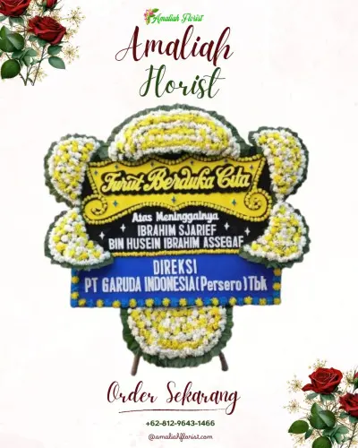 Papan Bunga Duka di Cidahu