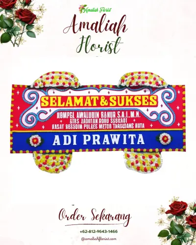 Karangan Bunga Ucapan Selamat di Cidahu
